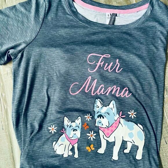 Fur Mama PJ Frenchie Dog Sleep Nightshirt S - Picture 1 of 5
